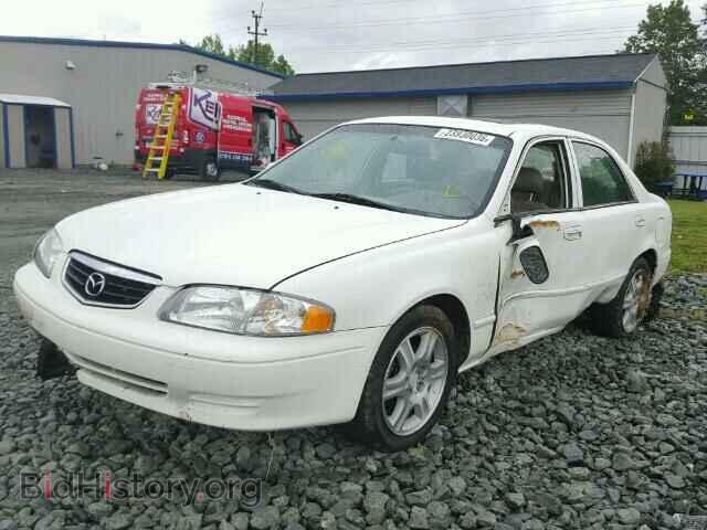 2000 MAZDA 626 - VIN: 1YVGF22D7Y5105863 - Фото 2