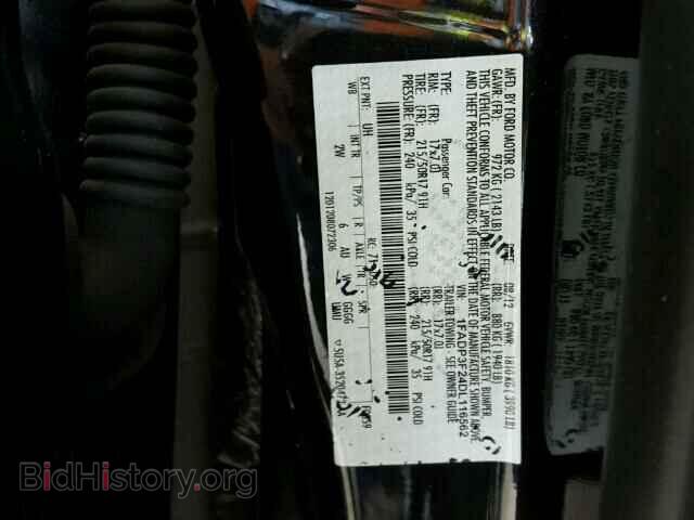 2013 FORD FOCUS - VIN: 1FADP3F24DL116562 - Фото 10