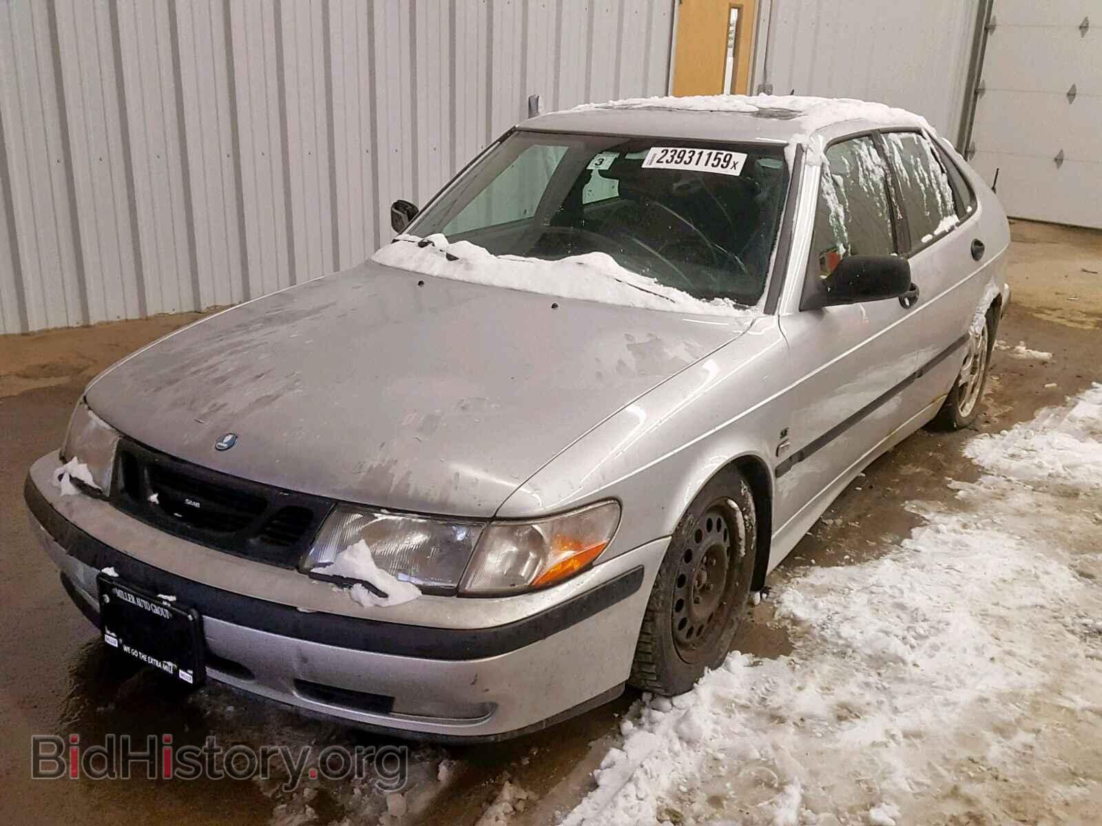 2001 SAAB 9 3 - VIN: YS3DF55K912041314 - Фото 2