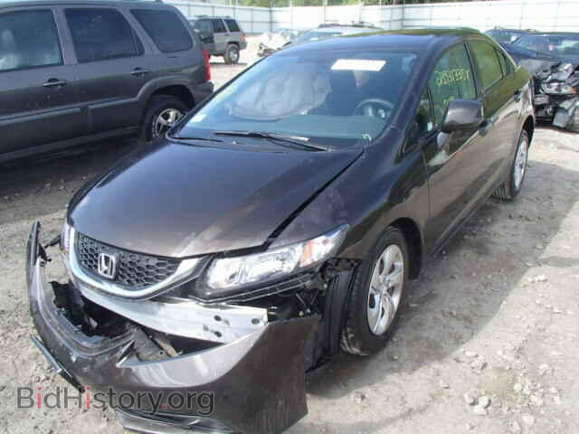 2013 HONDA CIVIC - VIN: 2HGFB2F50DH568044 - Фото 2
