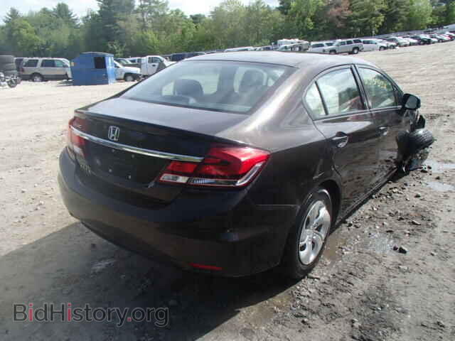 2013 HONDA CIVIC - VIN: 2HGFB2F50DH568044 - Фото 4