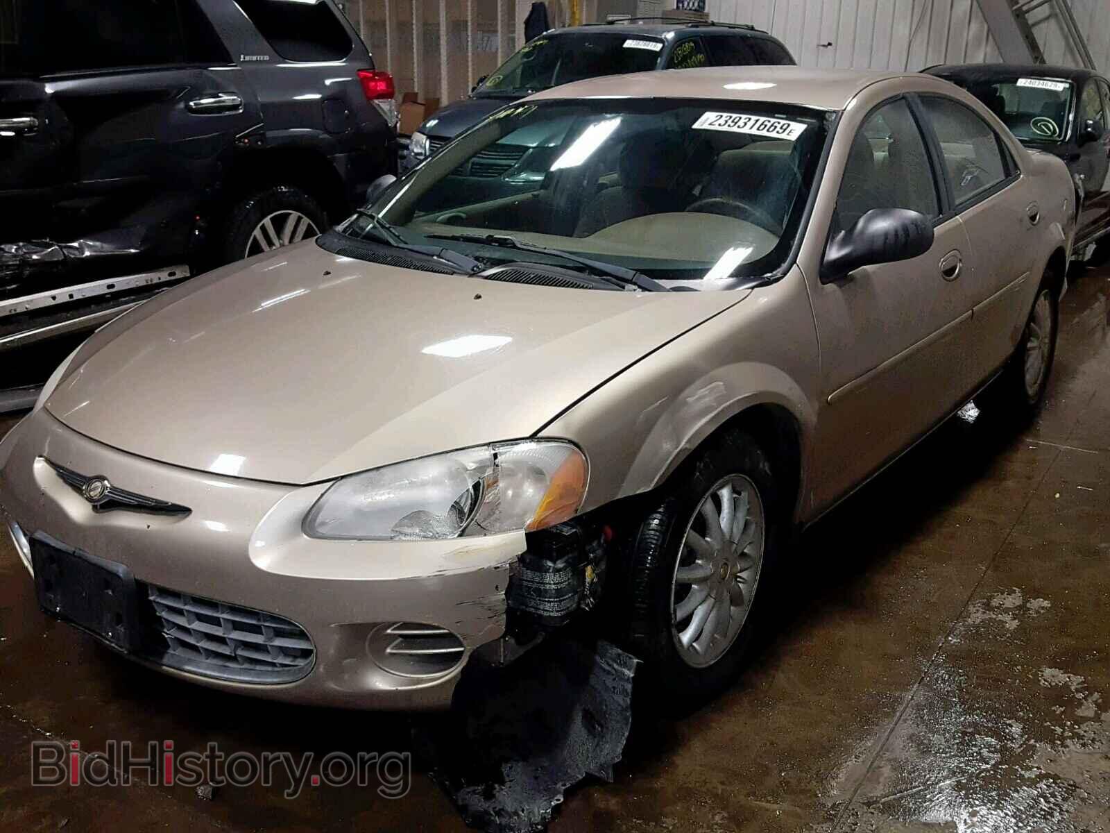 2002 CHRYSLER SEBRING - VIN: 1C3EL46R12N213060 - Фото 2