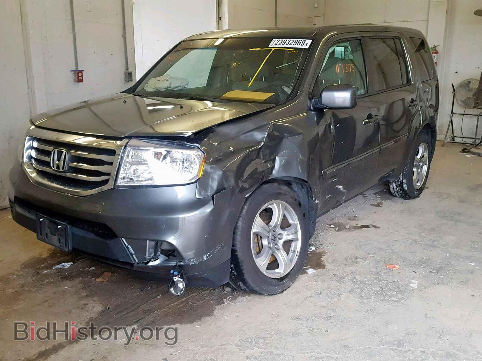 2012 HONDA PILOT EX - VIN: 5FNYF4H4XCB028264 - Фото 2