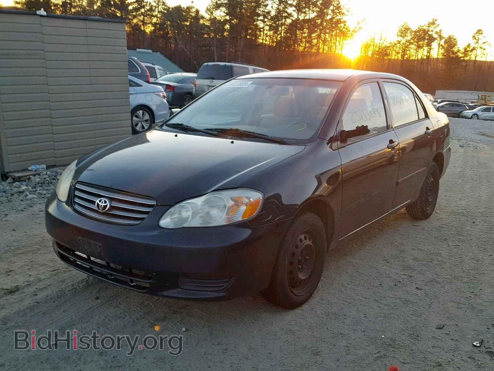 2003 TOYOTA COROLLA - VIN: 2T1BR32E53C024765 - Фото 2