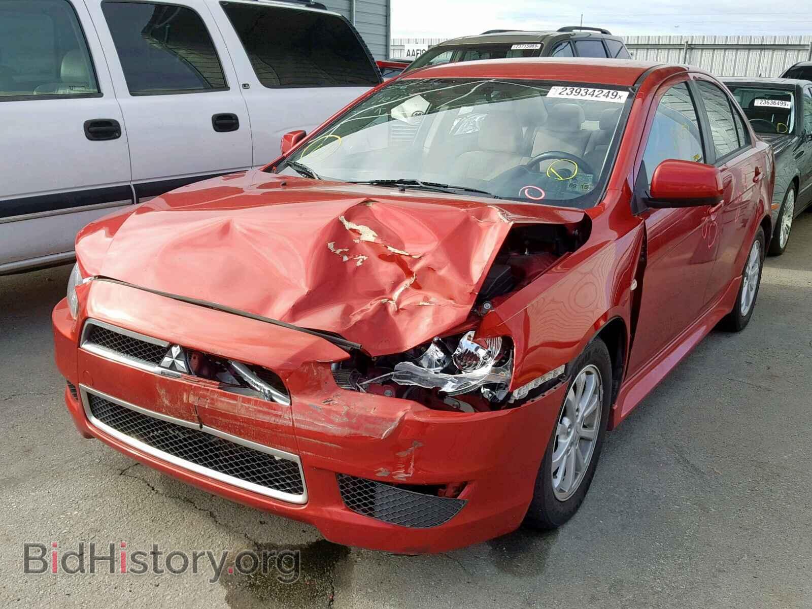 2012 MITSUBISHI LANCER - VIN: JA32V2FW2CU027942 - Фото 2