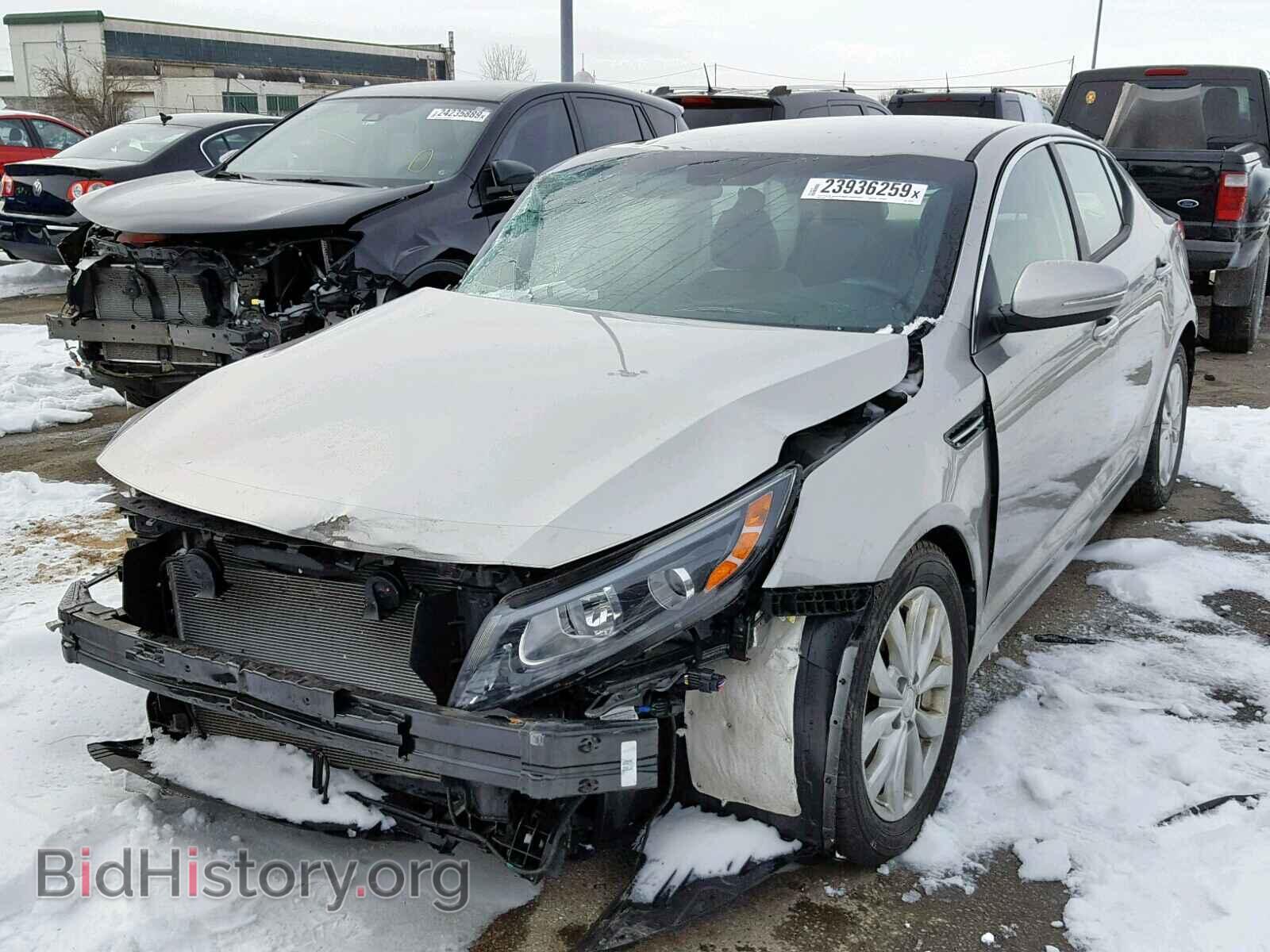2014 KIA OPTIMA - VIN: 5XXGN4A77EG333529 - Фото 2