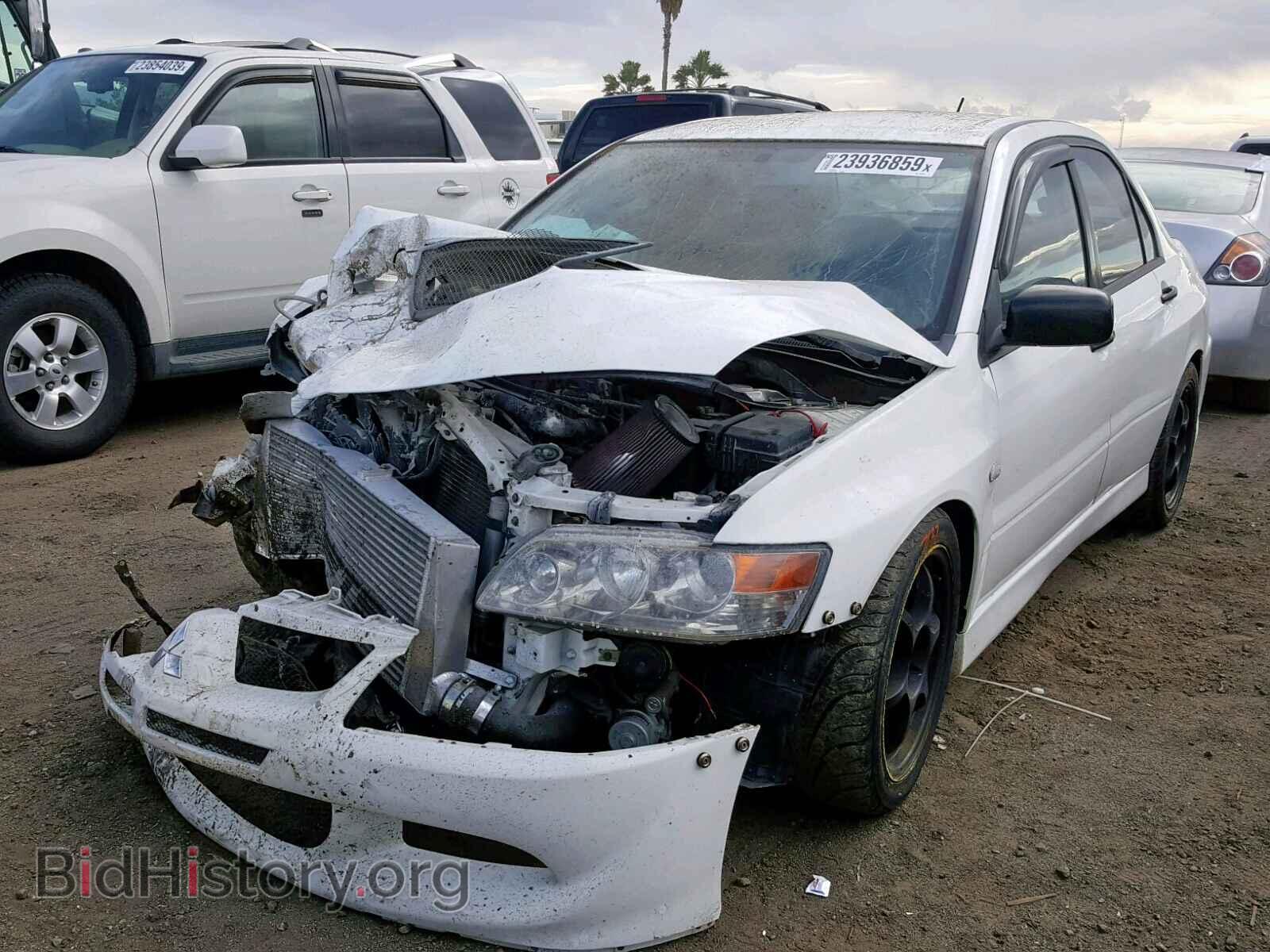 2005 MITSUBISHI EVO - VIN: JA3AH36D25U053497 - Фото 2