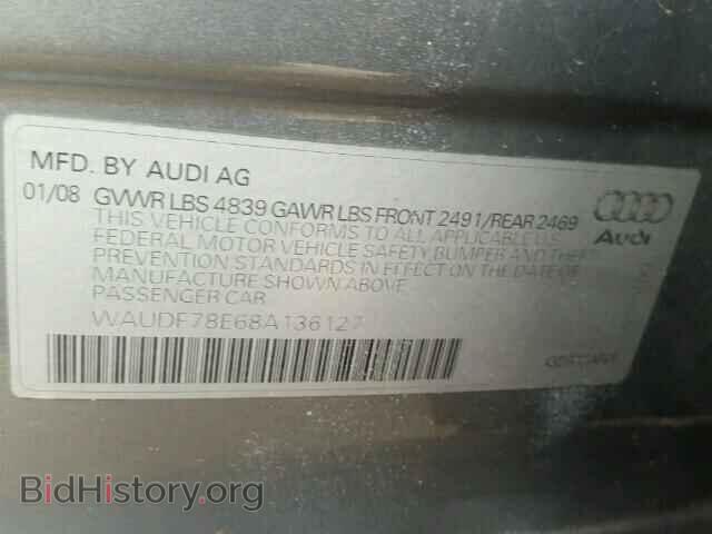2008 AUDI A4 - VIN: WAUDF78E68A136127 - Photo 10