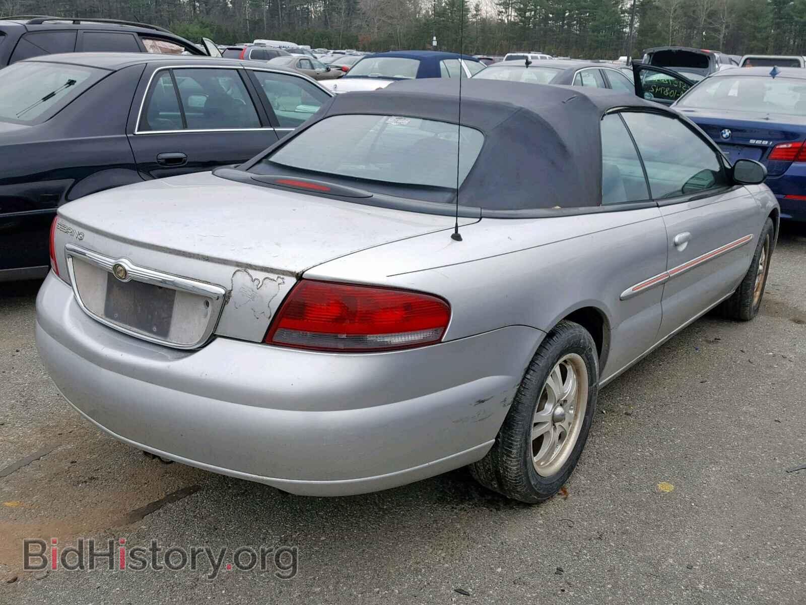 2005 CHRYSLER SEBRING - VIN: 1C3EL45X75N512458 - Фото 4
