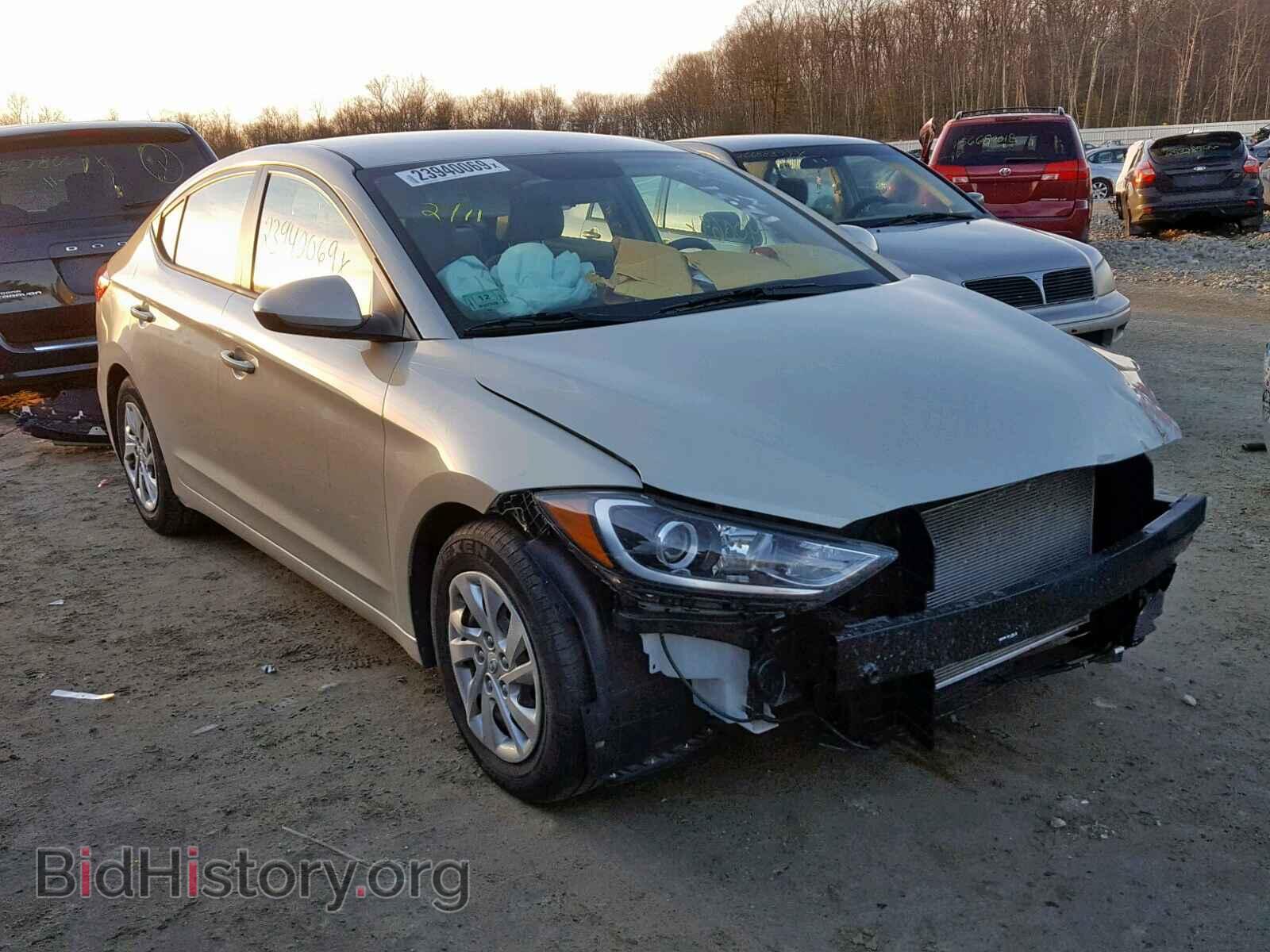 Фотография KMHD74LF3HU369925 - HYUNDAI ELANTRA 2017