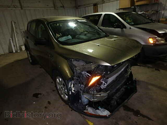 2013 Ford ESCAPE Escape S (VIN 1FMCU0F71DUD76142) — фото 1 из 10, Copart, повреждение: передняя часть