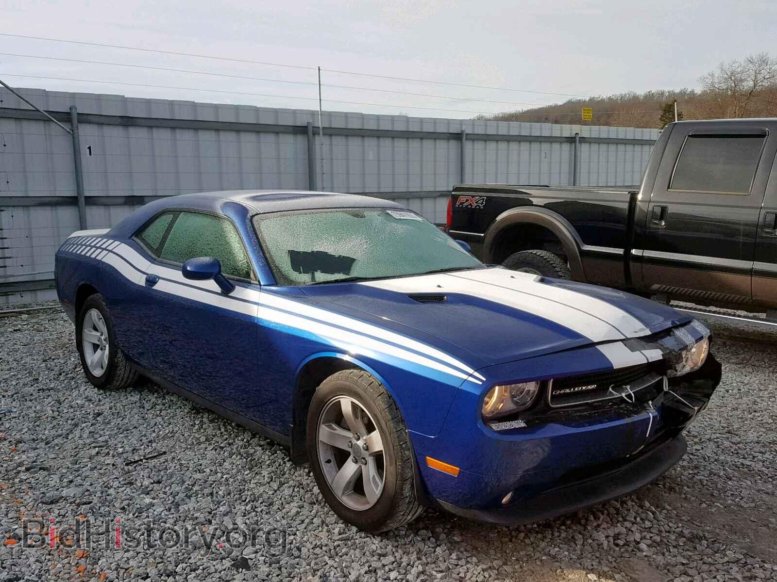 Photo 2C3CDYAG0CH292507 - DODGE CHALLENGER 2012
