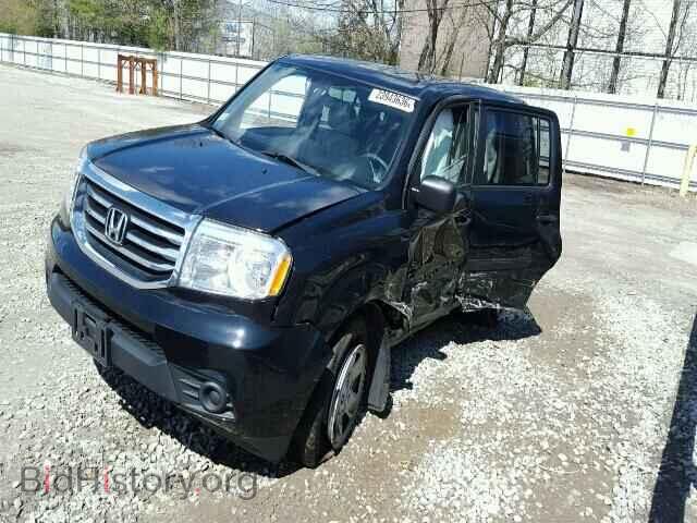 2013 HONDA PILOT - VIN: 5FNYF4H25DB069403 - Фото 2