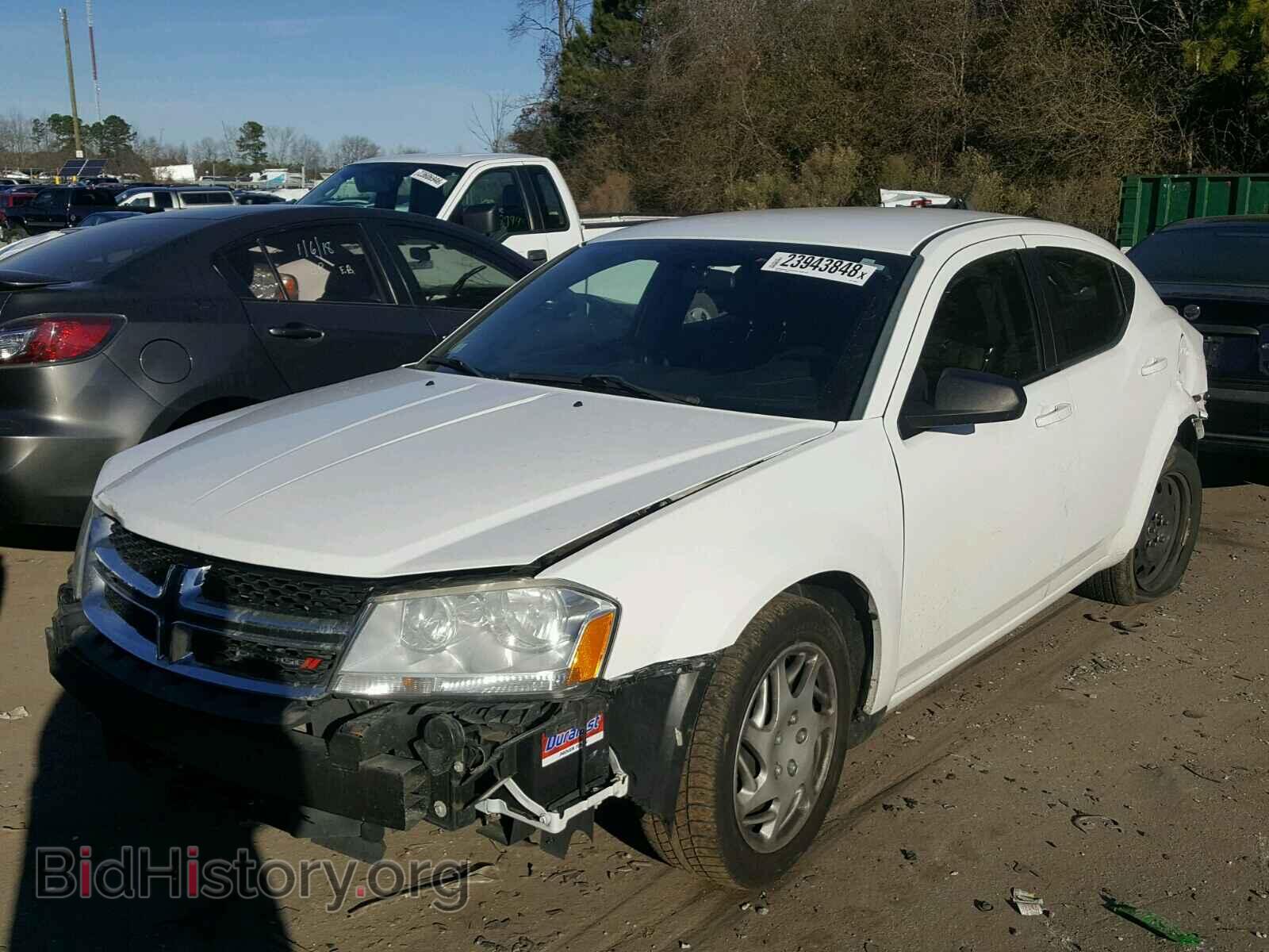 2013 DODGE AVENGER - VIN: 1C3CDZAB6DN530685 - Фото 2