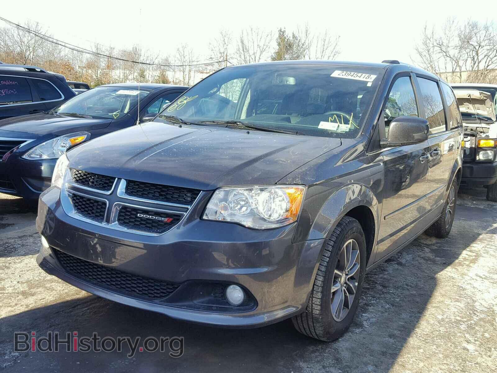 2017 DODGE CARAVAN - VIN: 2C4RDGCG8HR852157 - Фото 2