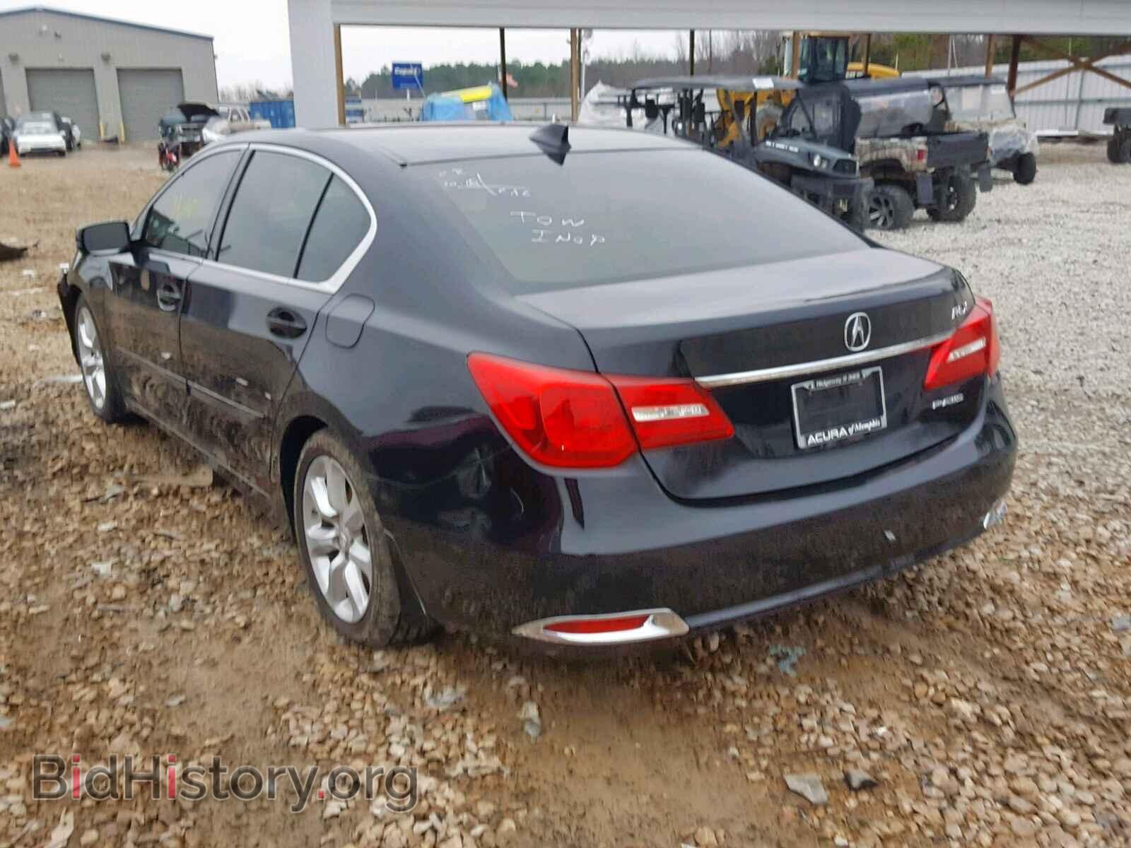 2014 ACURA RLX - VIN: JH4KC1F38EC002297 - Фото 3