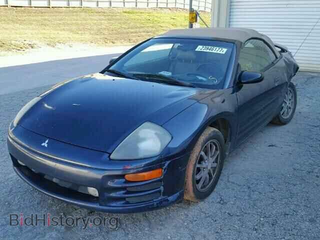 2002 MITSUBISHI ECLIPSE - VIN: 4A3AE45G82E058122 - Фото 2