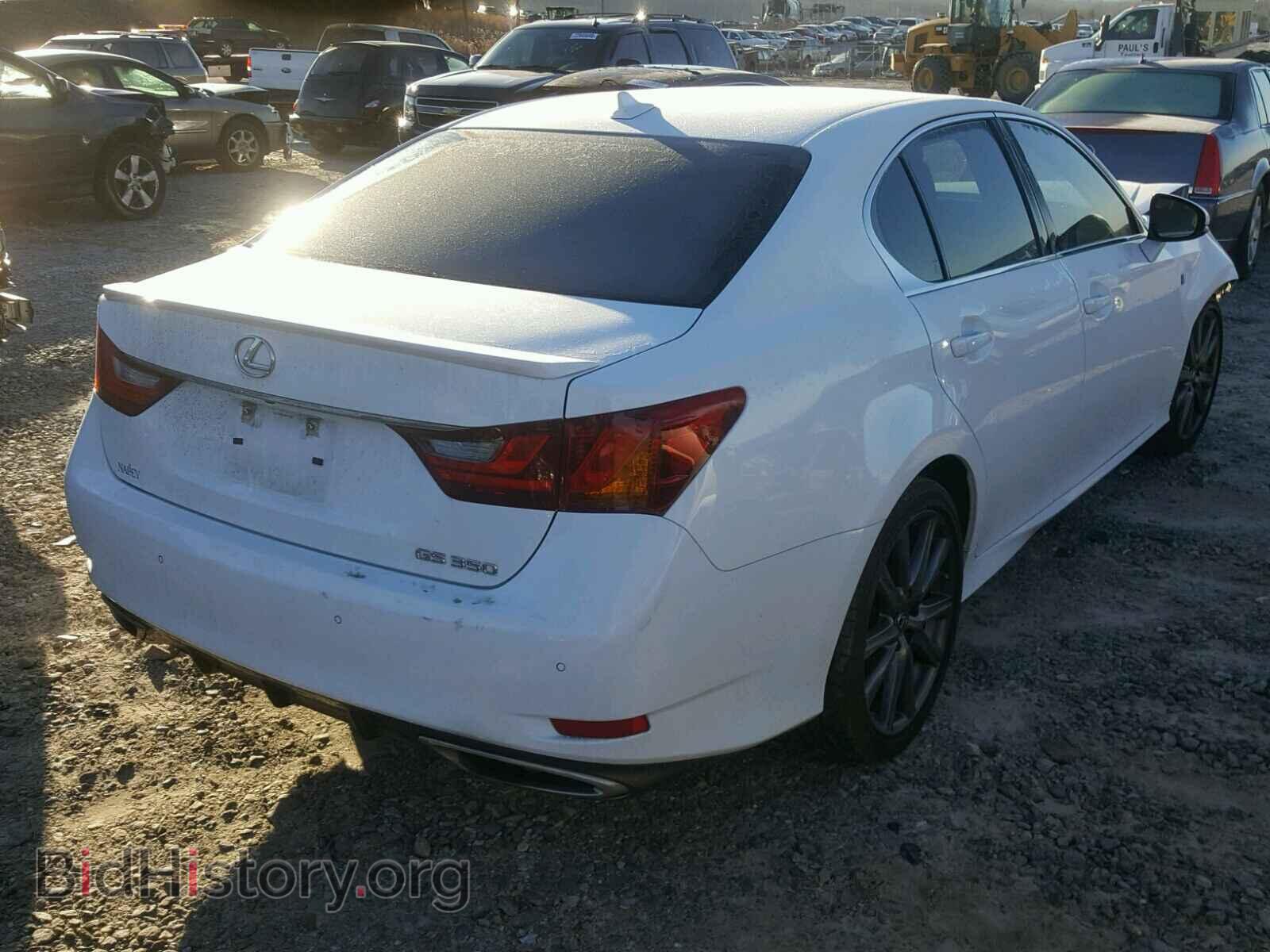 2014 LEXUS GS350 - VIN: JTHBE1BL7E5034422 - Фото 4