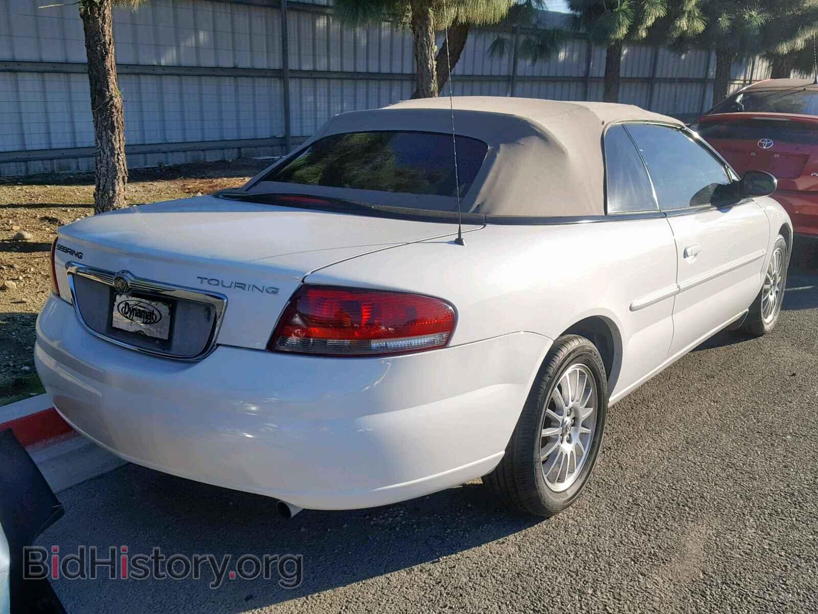 2006 CHRYSLER SEBRING - VIN: 1C3EL55RX6N129977 - Фото 4