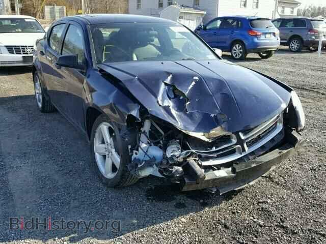 Фотография 1C3CDZAB4DN725877 - DODGE AVENGER 2013