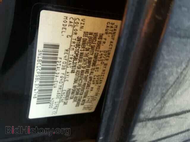 2011 NISSAN VERSA - VIN: 3N1BC1CP5BL376748 - Photo 10
