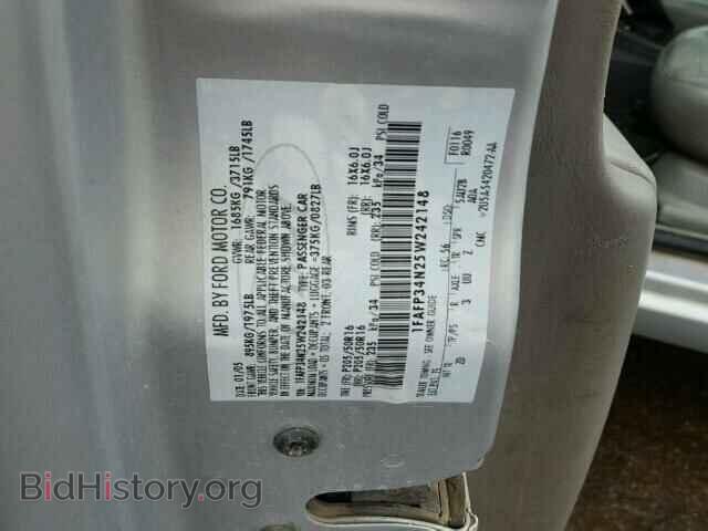 2005 FORD FOCUS - VIN: 1FAFP34N25W242148 - Фото 10
