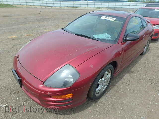 2001 MITSUBISHI ECLIPSE - VIN: 4A3AC54H81E034231 - Фото 2