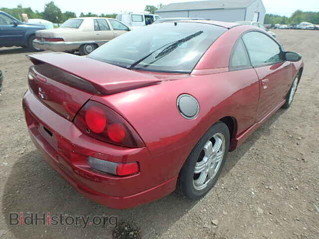 2001 MITSUBISHI ECLIPSE - VIN: 4A3AC54H81E034231 - Фото 4