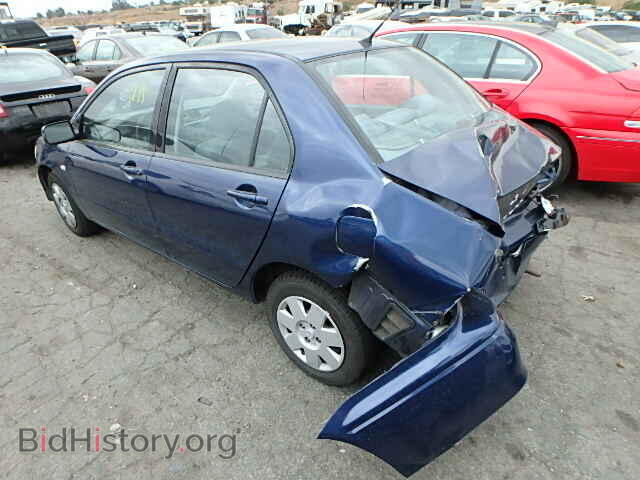 2003 MITSUBISHI LANCER - VIN: JA3AJ26E23U039233 - Фото 3