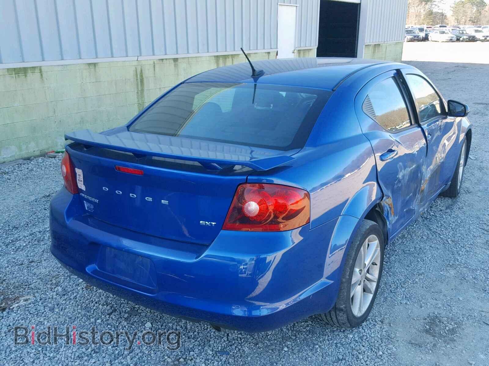 2014 DODGE AVENGER - VIN: 1C3CDZCG4EN165871 - Фото 4