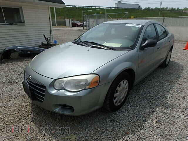 2004 CHRYSLER SEBRING - VIN: 1C3EL46X94N416666 - Фото 2