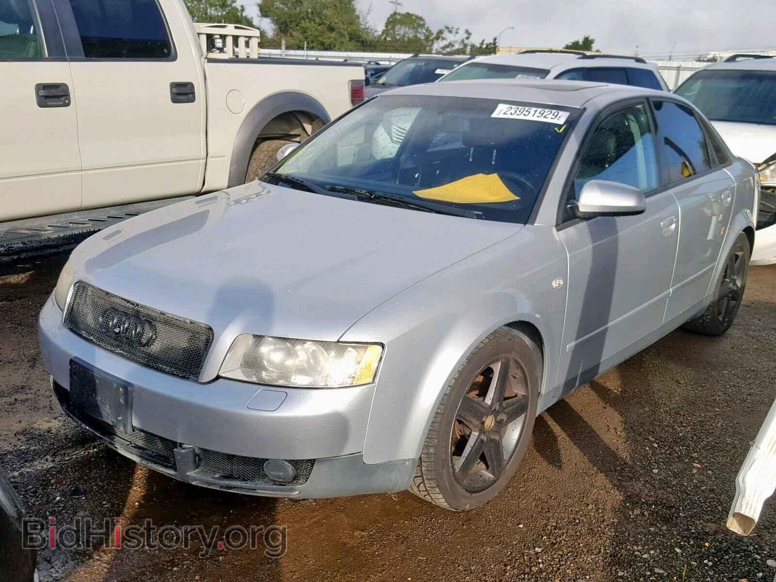 2002 AUDI A4 - VIN: WAULC68E62A162426 - Фото 2