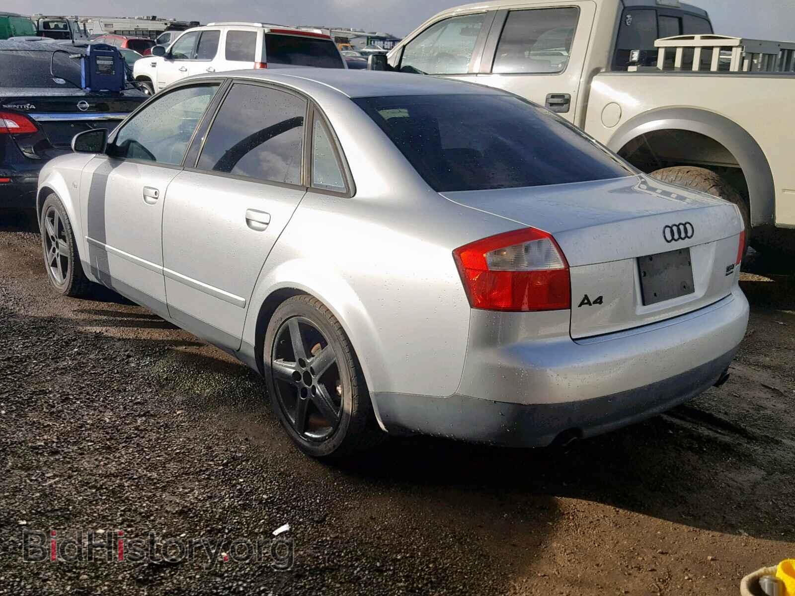 2002 AUDI A4 - VIN: WAULC68E62A162426 - Фото 3