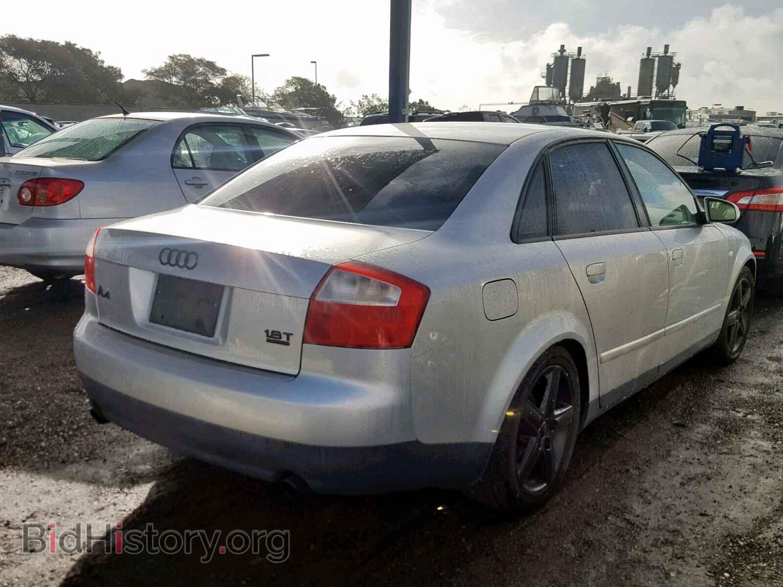 2002 AUDI A4 - VIN: WAULC68E62A162426 - Фото 4