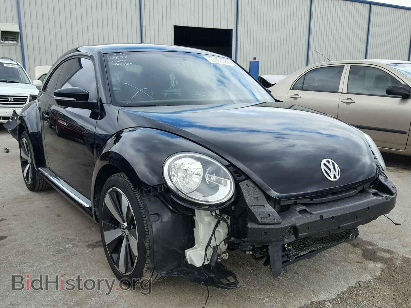 Фотография 3VWJP7ATXCM647182 - VOLKSWAGEN BEETLE 2012