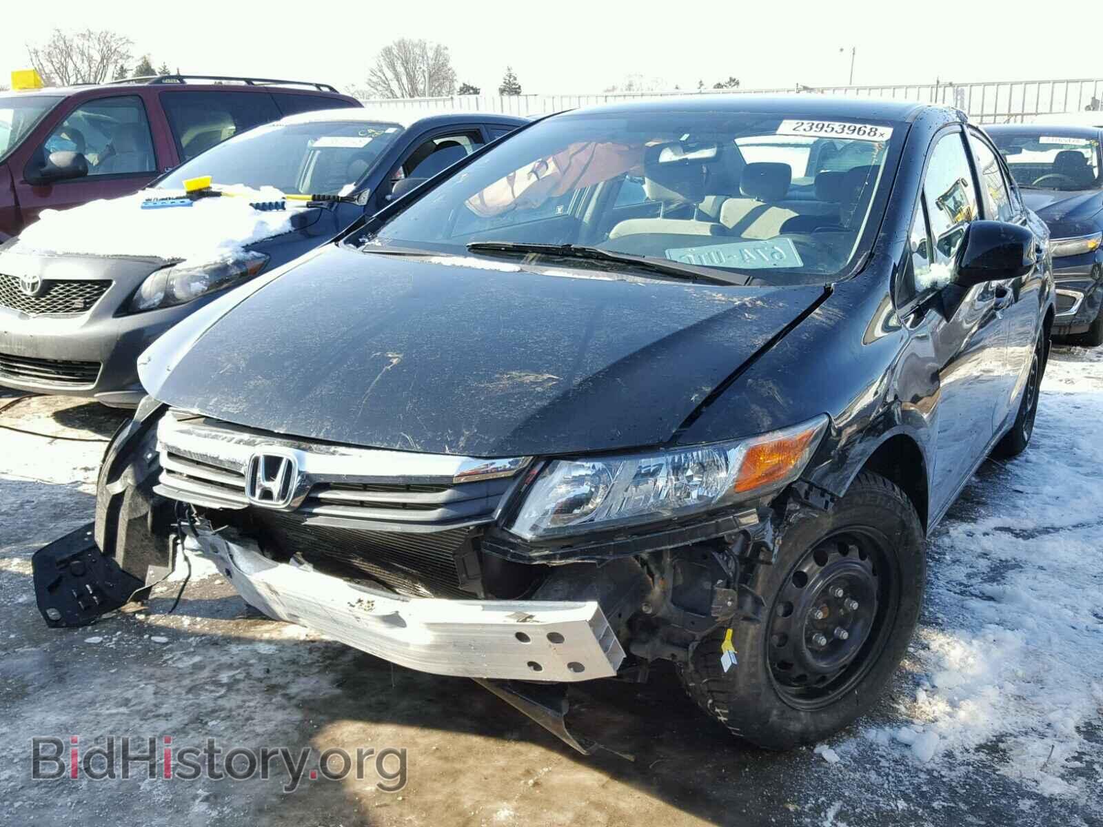 2012 HONDA CIVIC - VIN: 19XFB2F56CE011664 - Фото 2