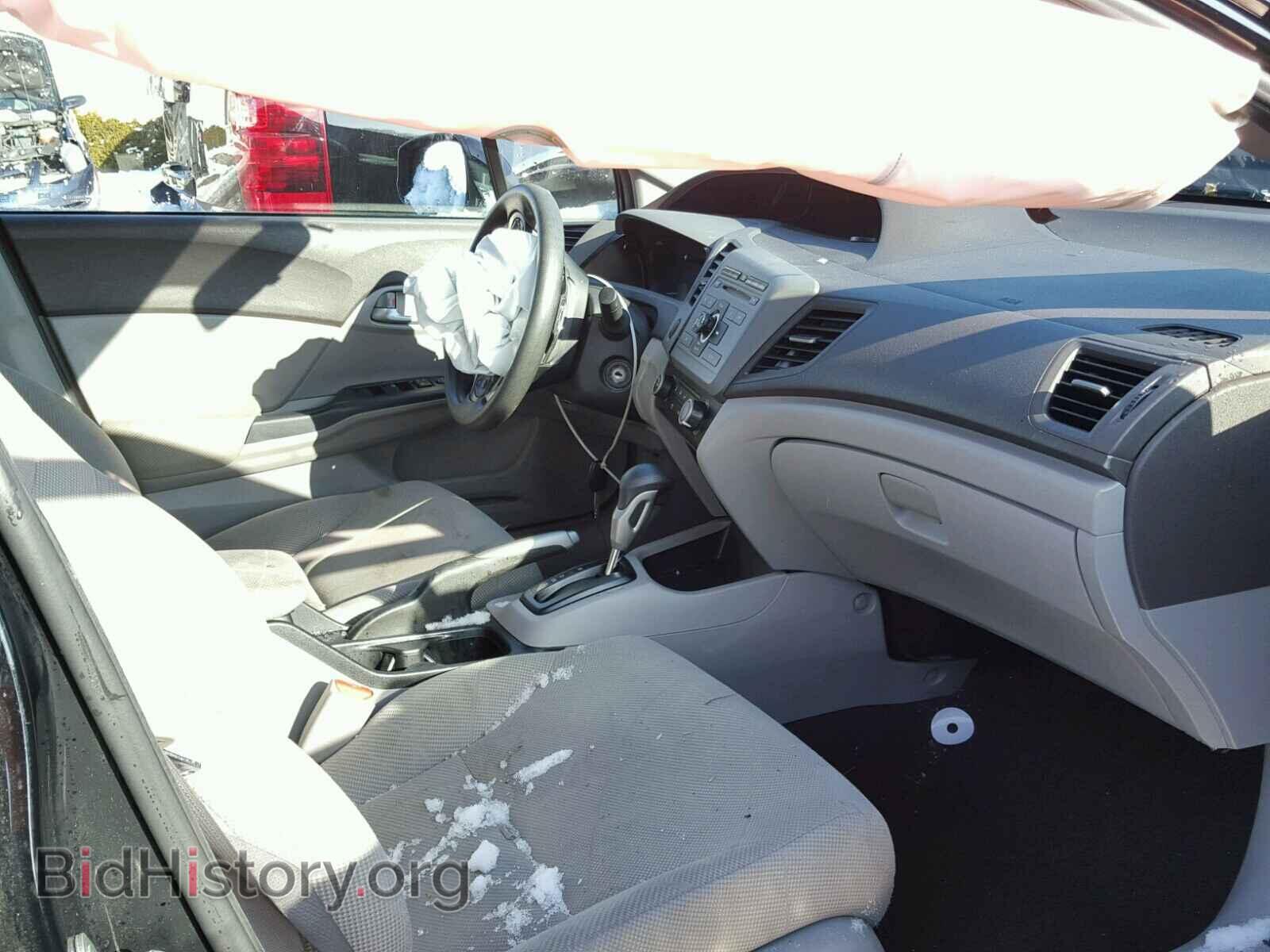 2012 HONDA CIVIC - VIN: 19XFB2F56CE011664 - Фото 5