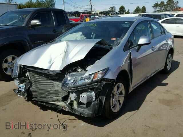 2013 HONDA CIVIC - VIN: 2HGFB2F55DH539705 - Фото 2