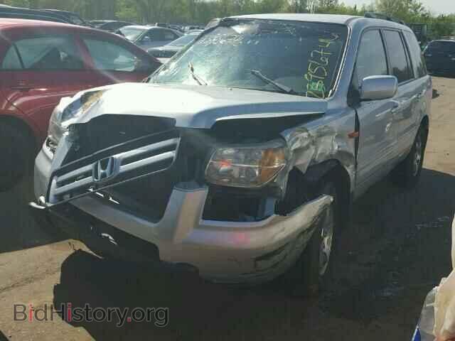 2006 HONDA PILOT - VIN: 2HKYF18496H550582 - Фото 2