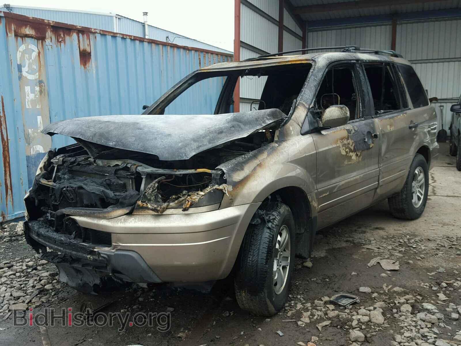 2005 HONDA PILOT - VIN: 2HKYF18645H520504 - Фото 2