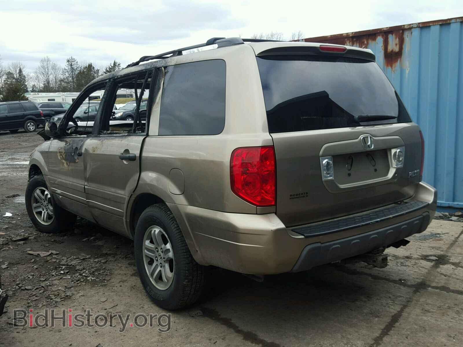2005 HONDA PILOT - VIN: 2HKYF18645H520504 - Фото 3