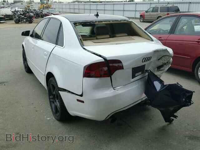 2007 AUDI A4 - VIN: WAUAF78E57A243980 - Фото 3