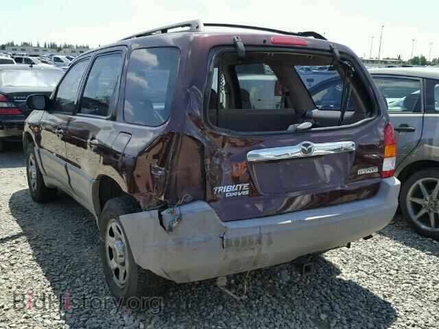2001 MAZDA TRIBUTE - VIN: 4F2YU07191KM08637 - Фото 3