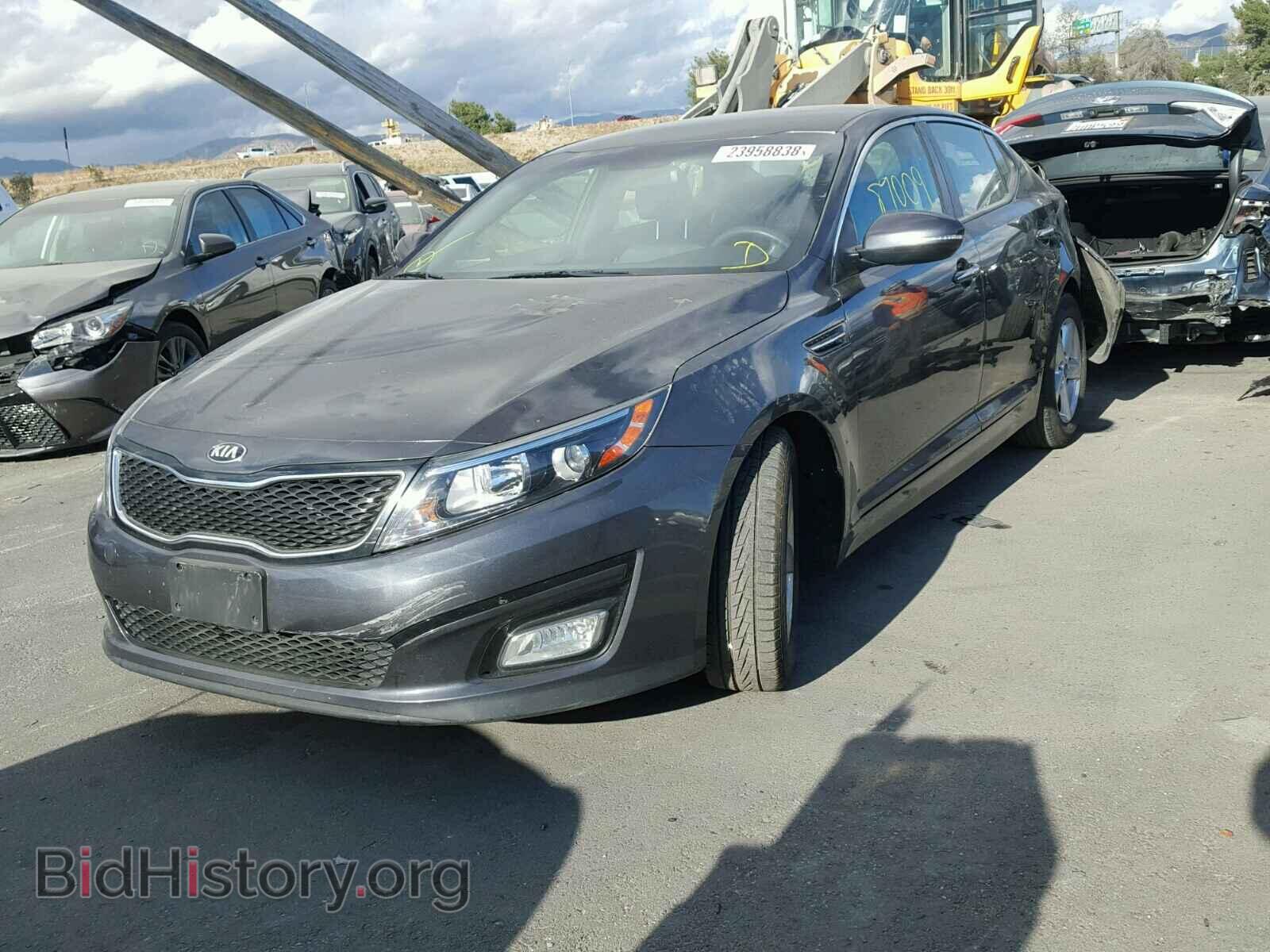 2015 KIA OPTIMA - VIN: KNAGM4A71F5634304 - Фото 2