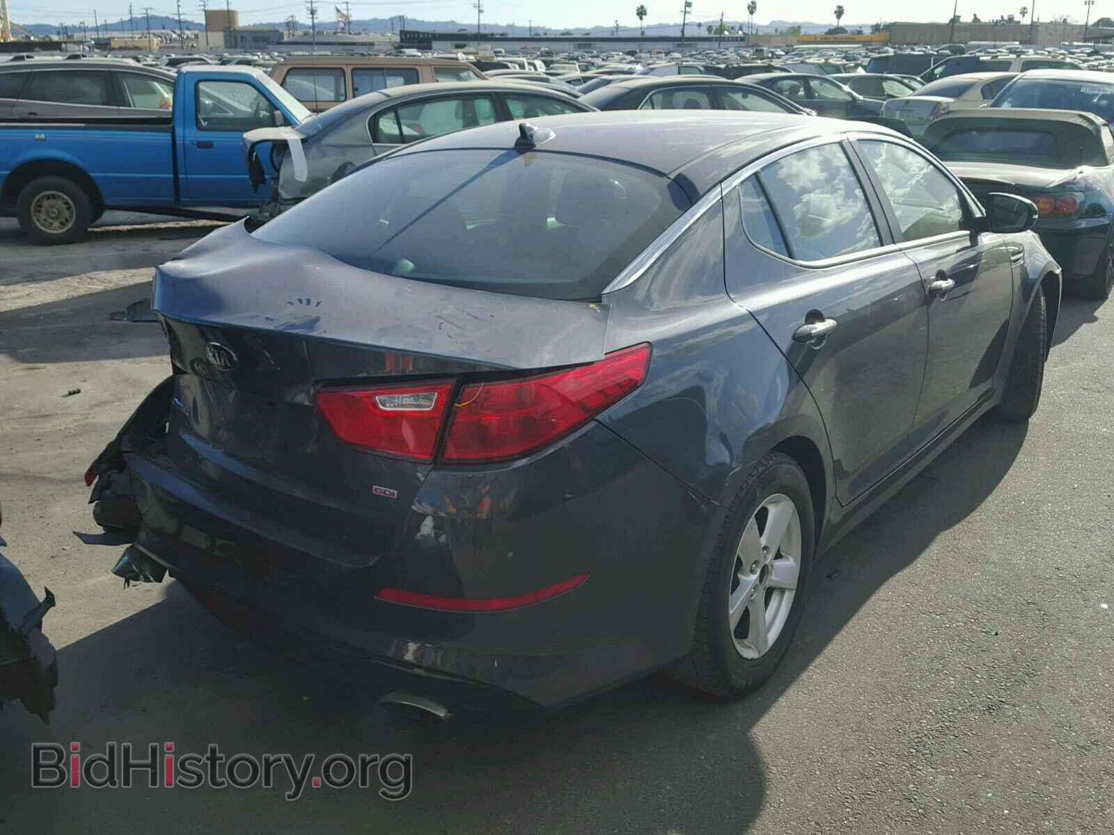 2015 KIA OPTIMA - VIN: KNAGM4A71F5634304 - Фото 4