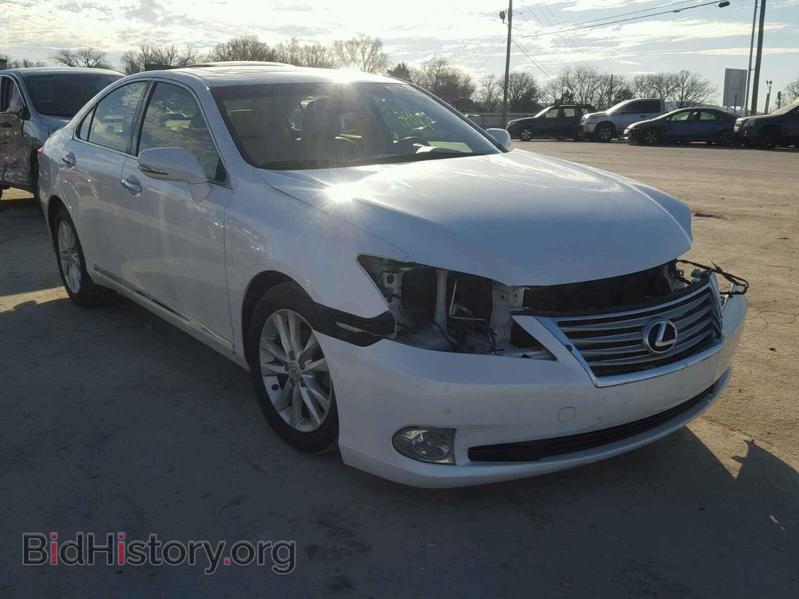 Photo JTHBK1EG1C2501923 - LEXUS ES350 2012