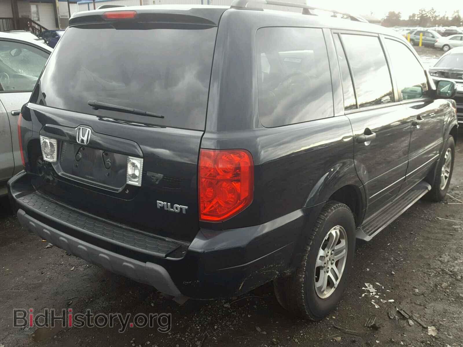 2005 HONDA PILOT - VIN: 5FNYF185X5B038092 - Фото 4