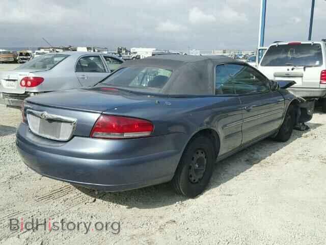 2002 CHRYSLER SEBRING - VIN: 1C3EL45X82N247836 - Фото 4