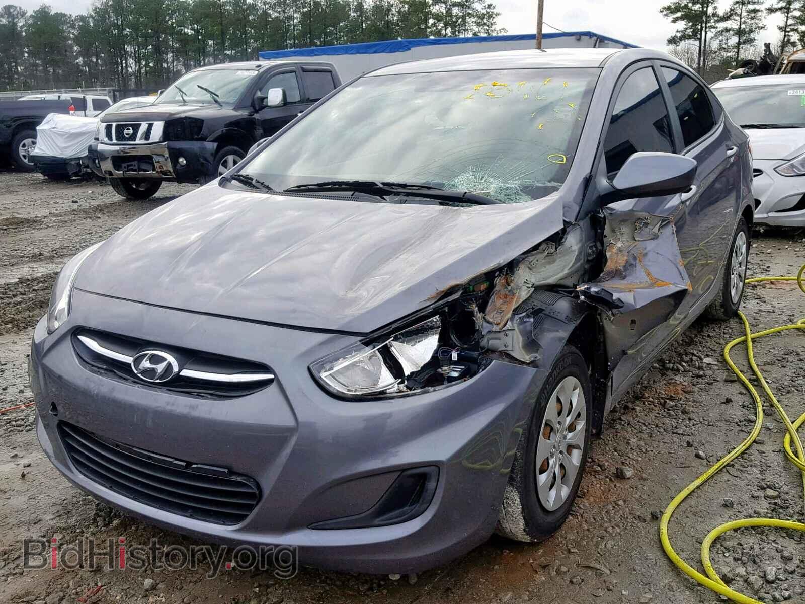 2016 HYUNDAI ACCENT - VIN: KMHCT4AE5GU162937 - Фото 2