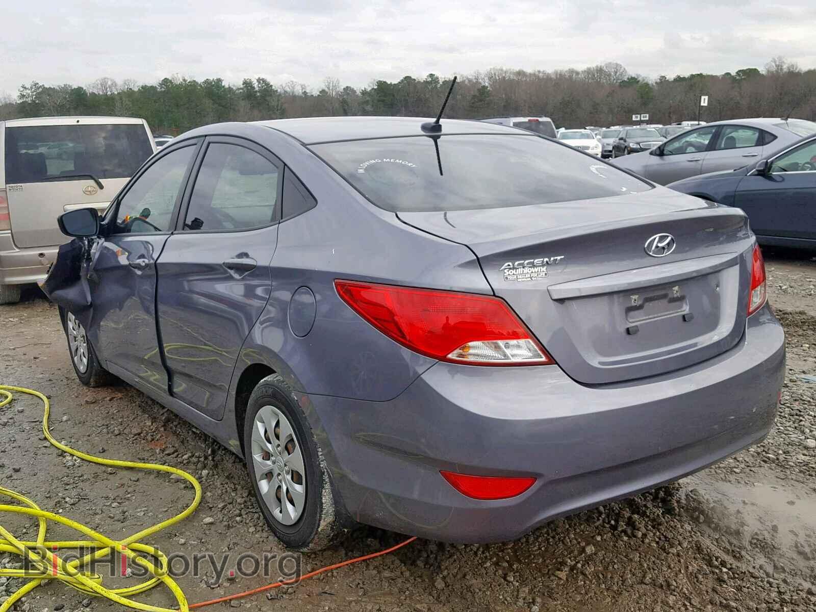 2016 HYUNDAI ACCENT - VIN: KMHCT4AE5GU162937 - Фото 3